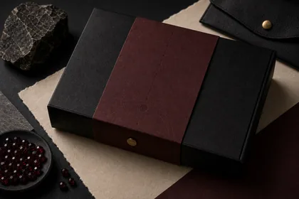 Garnet After Midnight Closed box