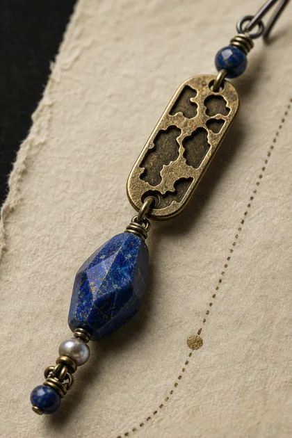The Ink Atlas Earrings Macro proof