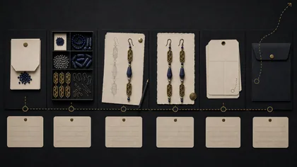 The Ink Atlas Earrings Archive progression